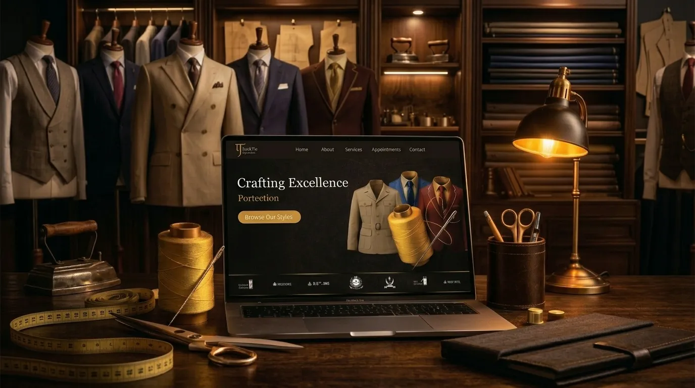 Al Jeel Tailors – SEO Landing Page & Appointment Booking System